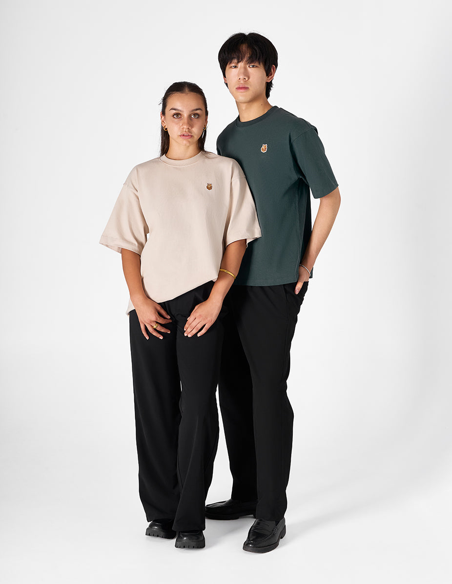 CAPYBARA HEAD PATCH T-SHIRT